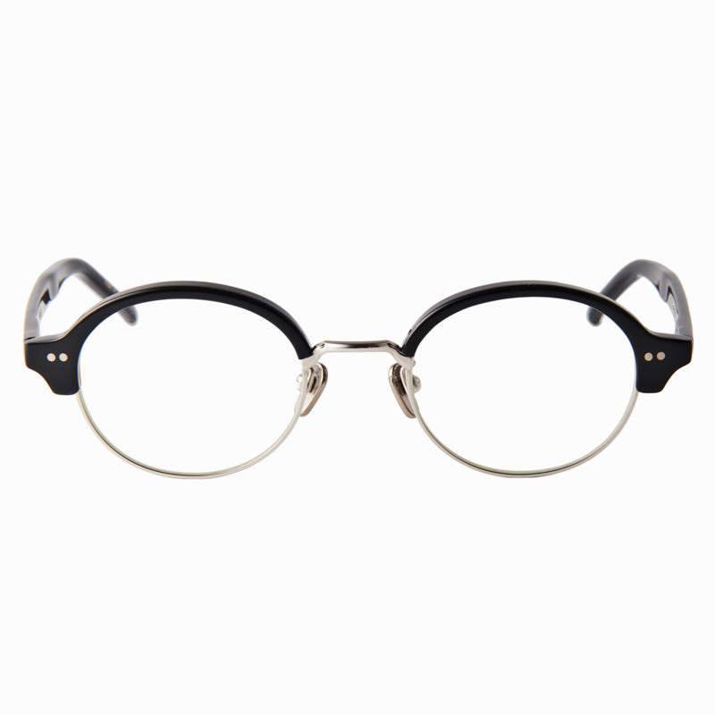 nupuri　black/silver　clear lens