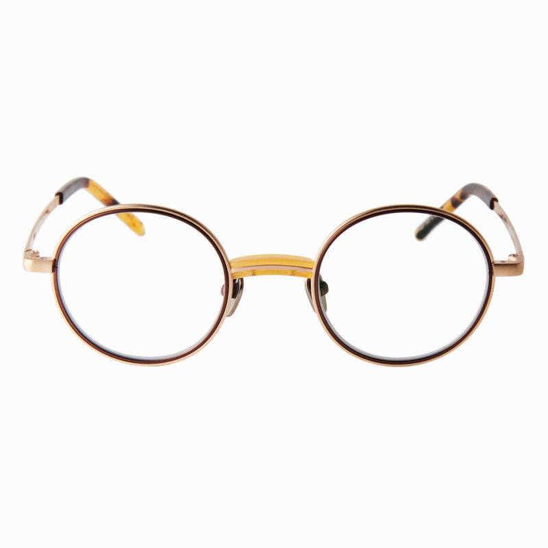 steve　yellow/gold　clear lens