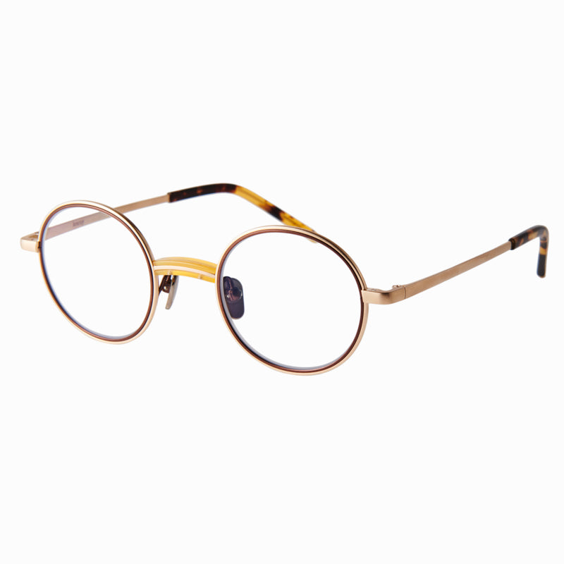 steve　yellow/gold　clear lens