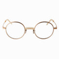 steve　gold　clear lens