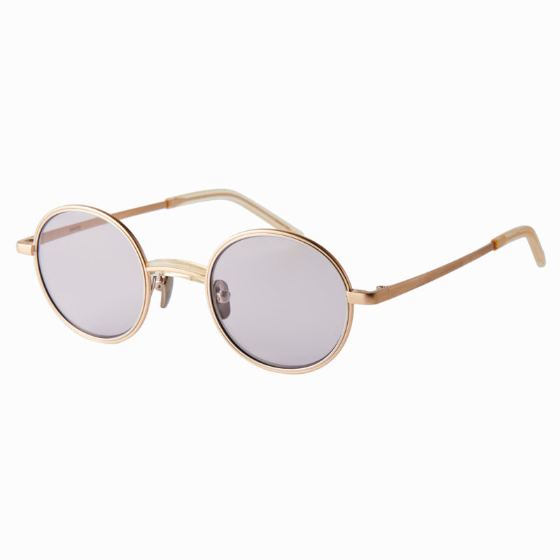steve　gold　gray lens