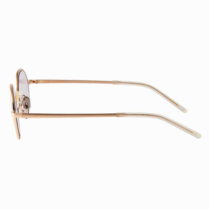 steve　gold　gray lens