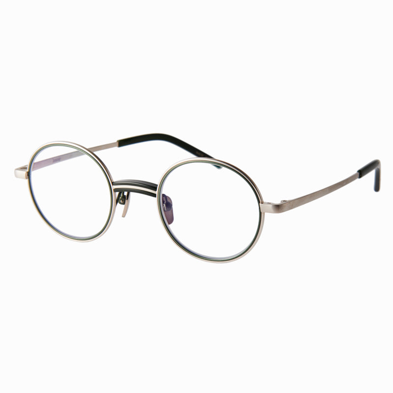 steve　green/silver　clear lens