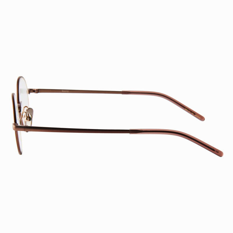 steve　clear brown/brown　clear lens