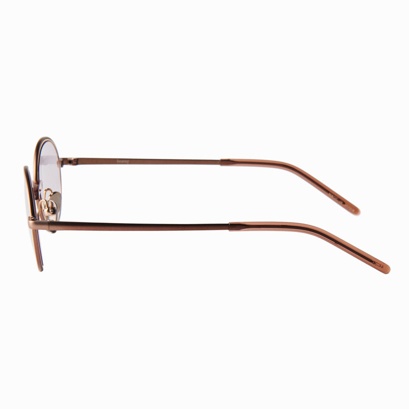 steve　clear brown/brown　gray lens