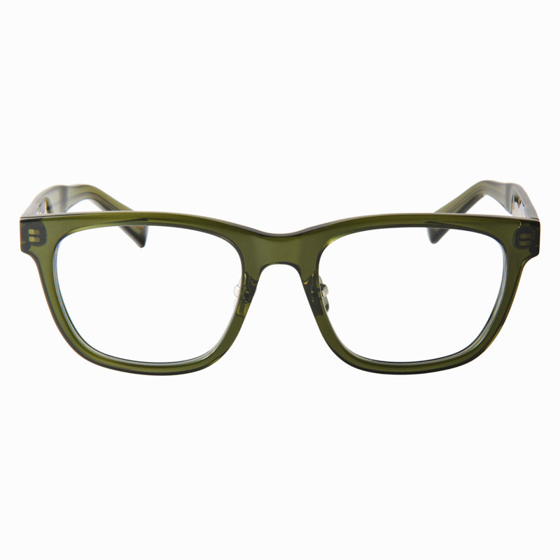drew　clear green　clear lens