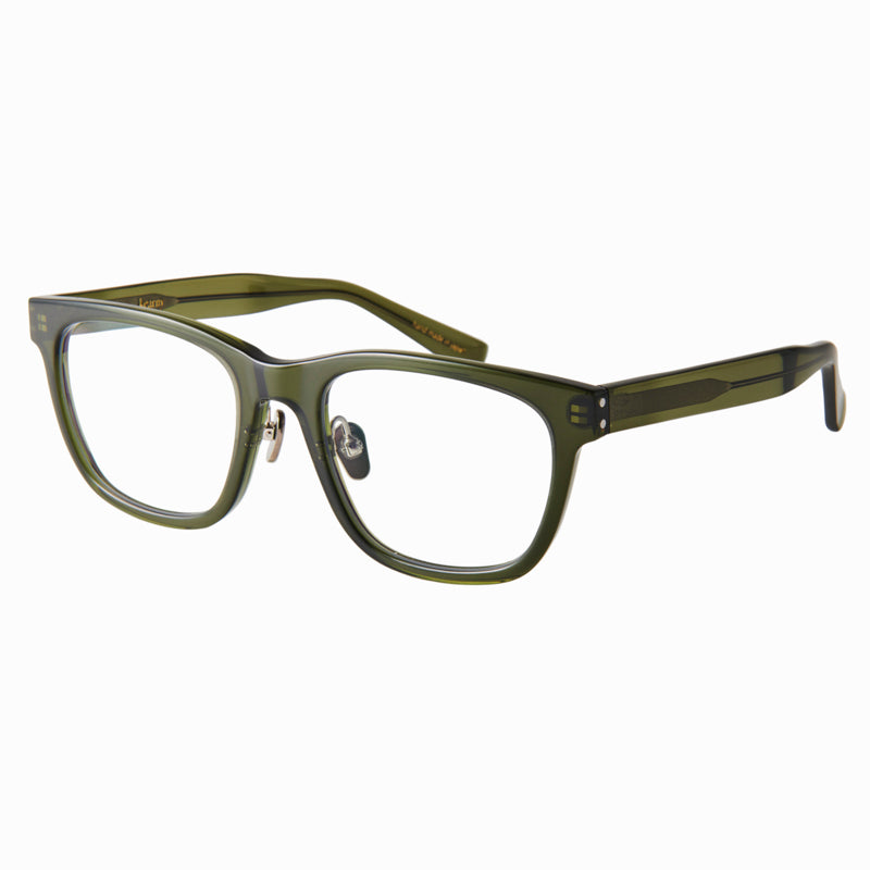 drew　clear green　clear lens