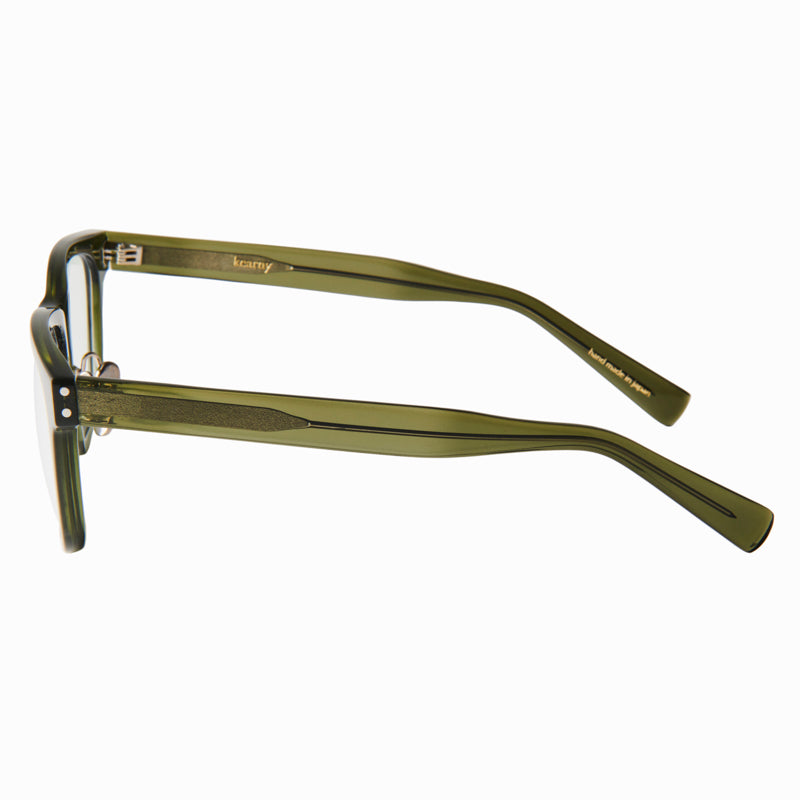 drew　clear green　clear lens