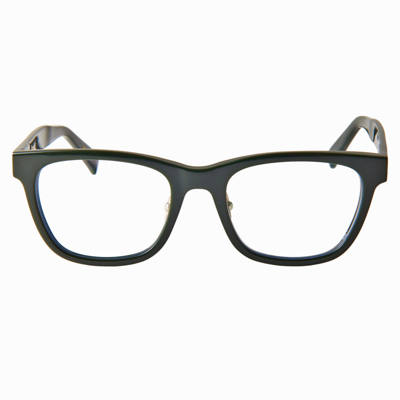 drew　moss green　clear lens