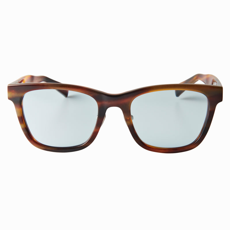 drew　brown sasa　blue green lens