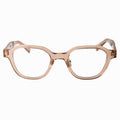 flanagan　light brown　clear lens