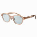 flanagan　light brown　blue green lens