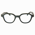 flanagan　moss green　clear lens