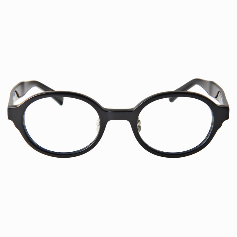 jarrett　black　clear lens