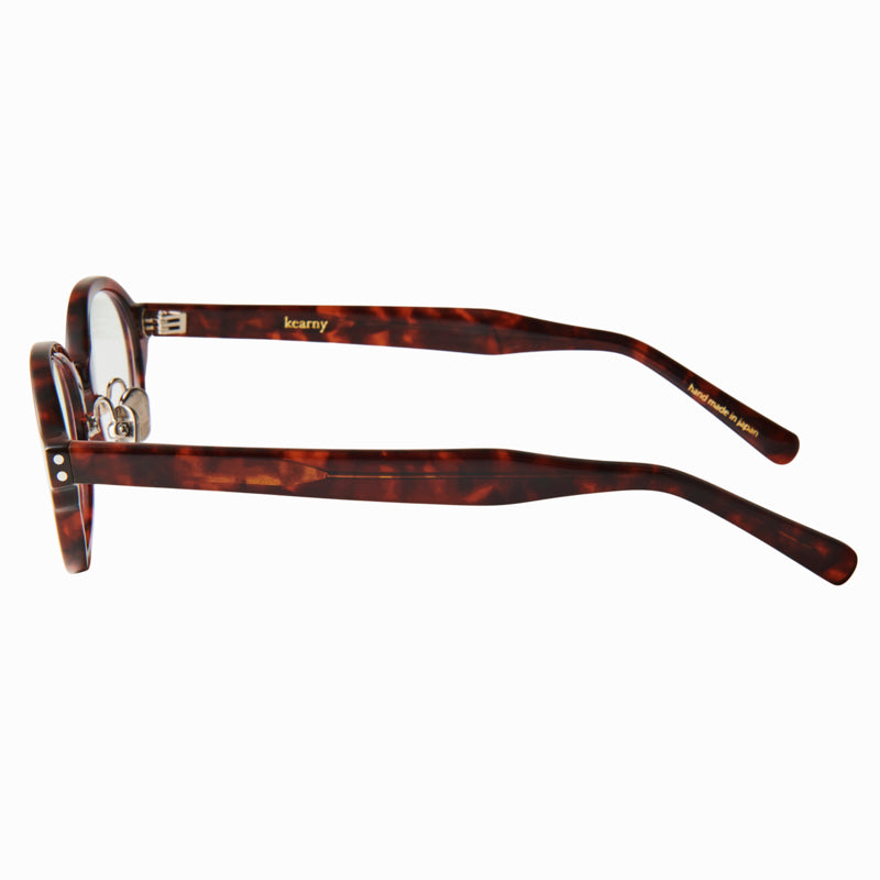 jarrett　chocolate demi　clear lens