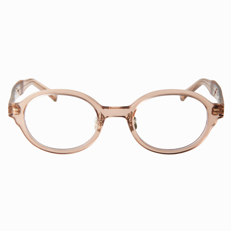 jarrett　light brown　clear lens