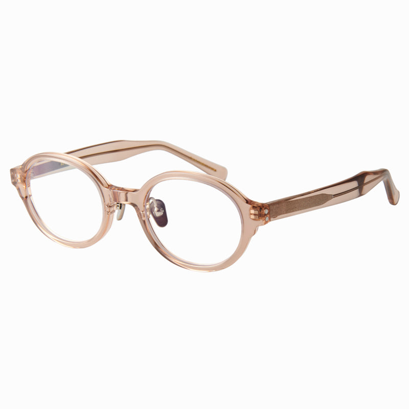 jarrett　light brown　clear lens