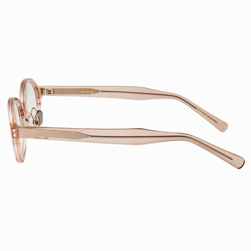 jarrett　light brown　clear lens