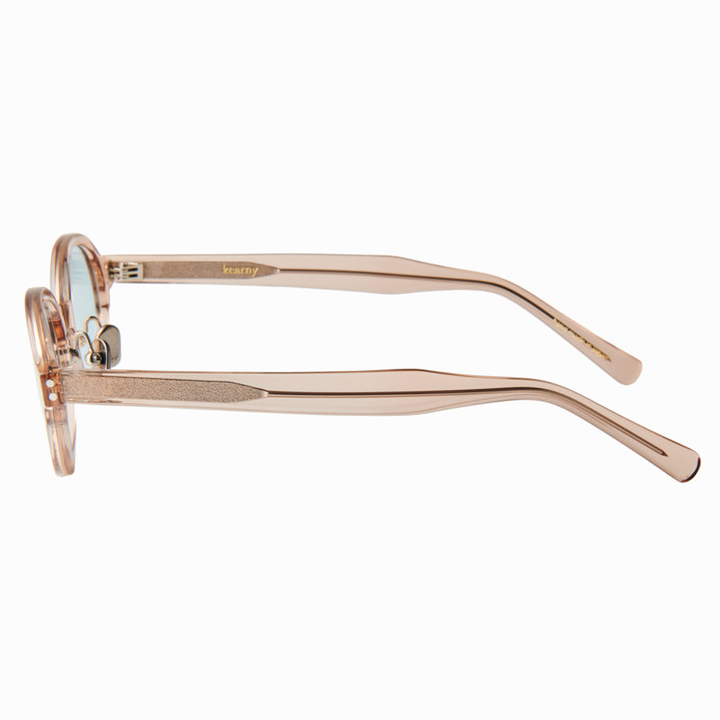 jarrett　light brown　blue green lens