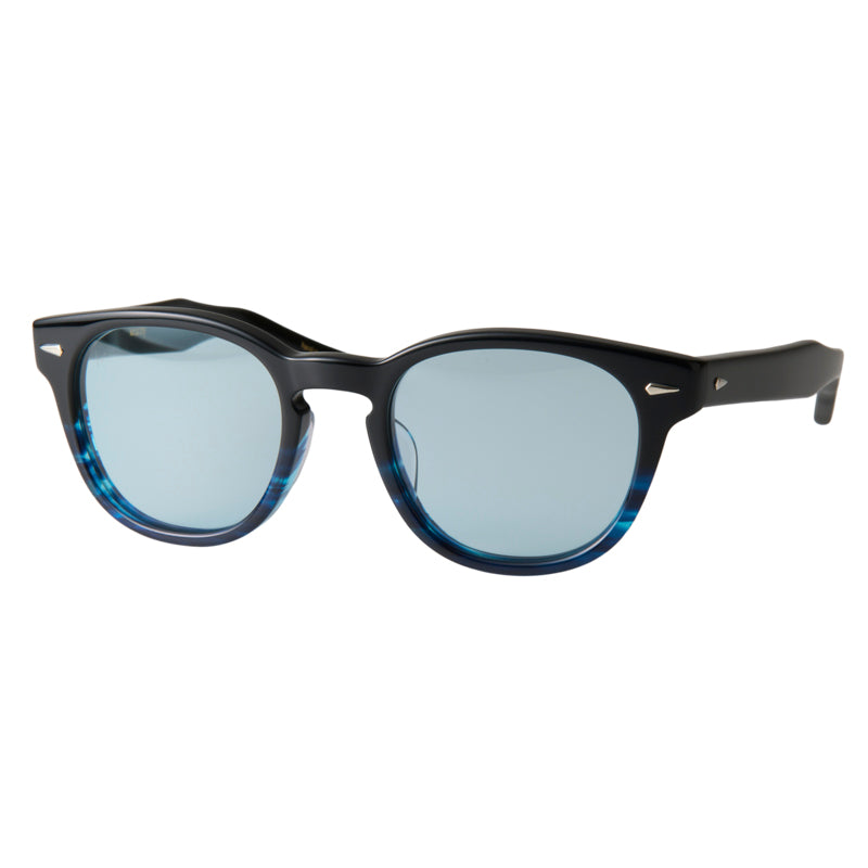wellington　black blue　blue green lens