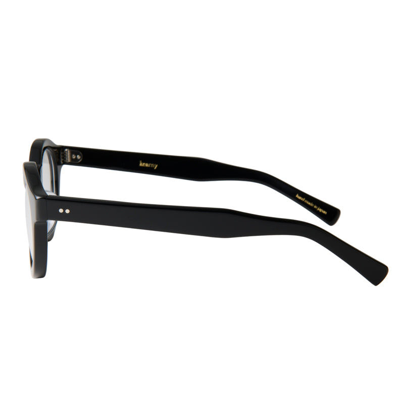 darsena　black　clear lens