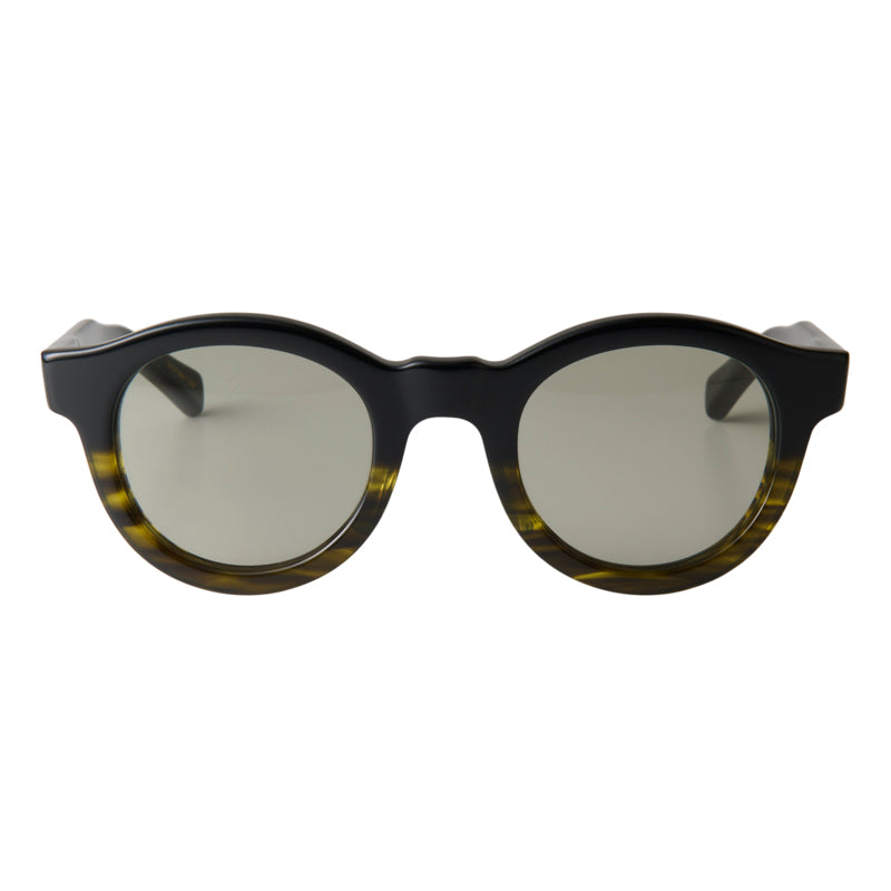 darsena　black green　green lens