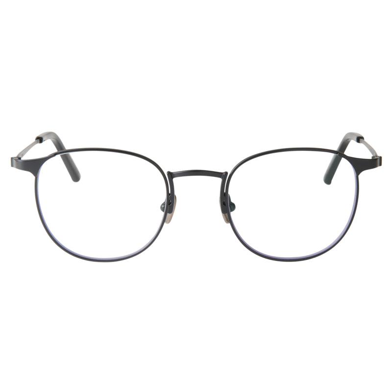 david　black　clear lens