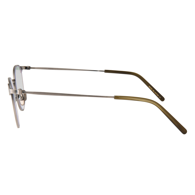david　antique silver　clear lens