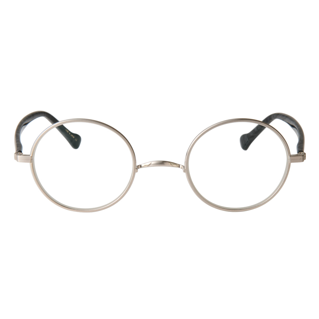 gravel-1　black stone x silver　clear lens