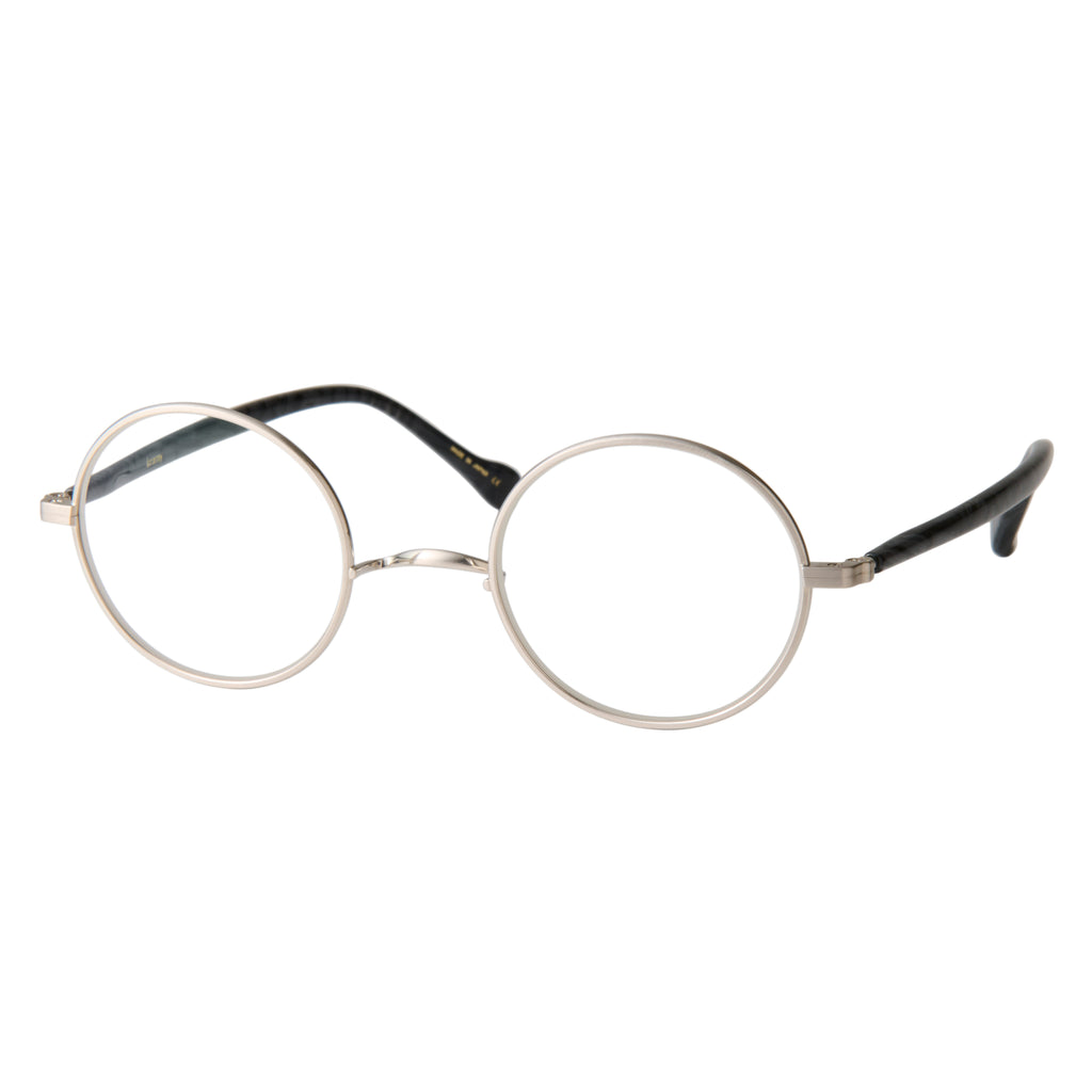 gravel-1　black stone x silver　clear lens