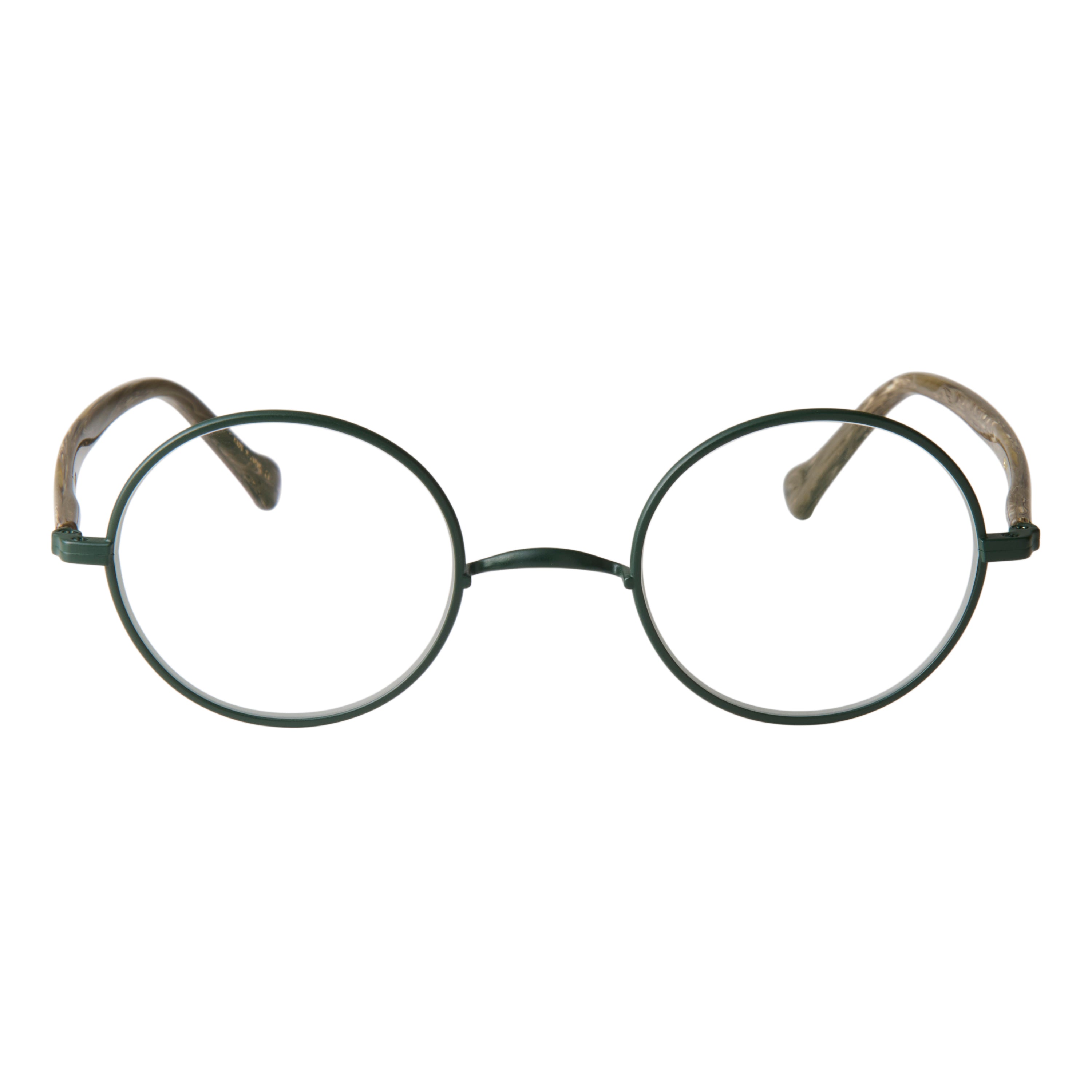 gravel-7　marble stone x dark green　clear lens