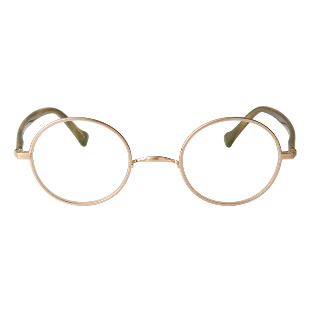 gravel-1　green stone x gold　 clear lens