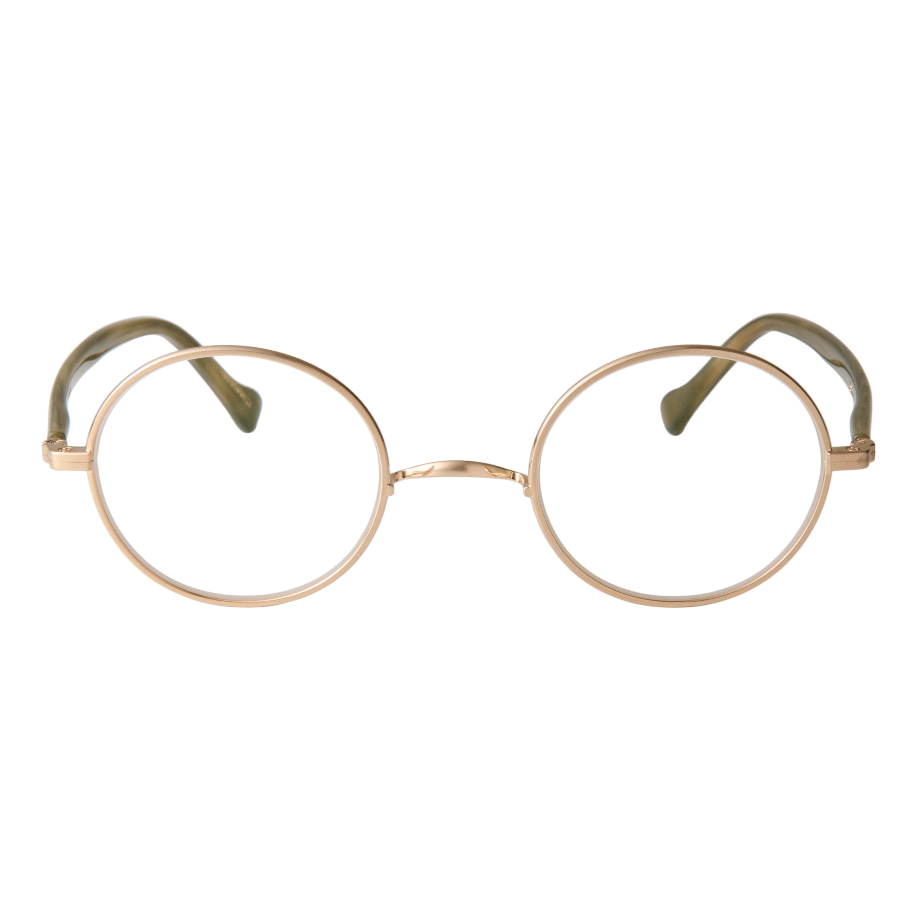 gravel-1　green stone x gold　 clear lens
