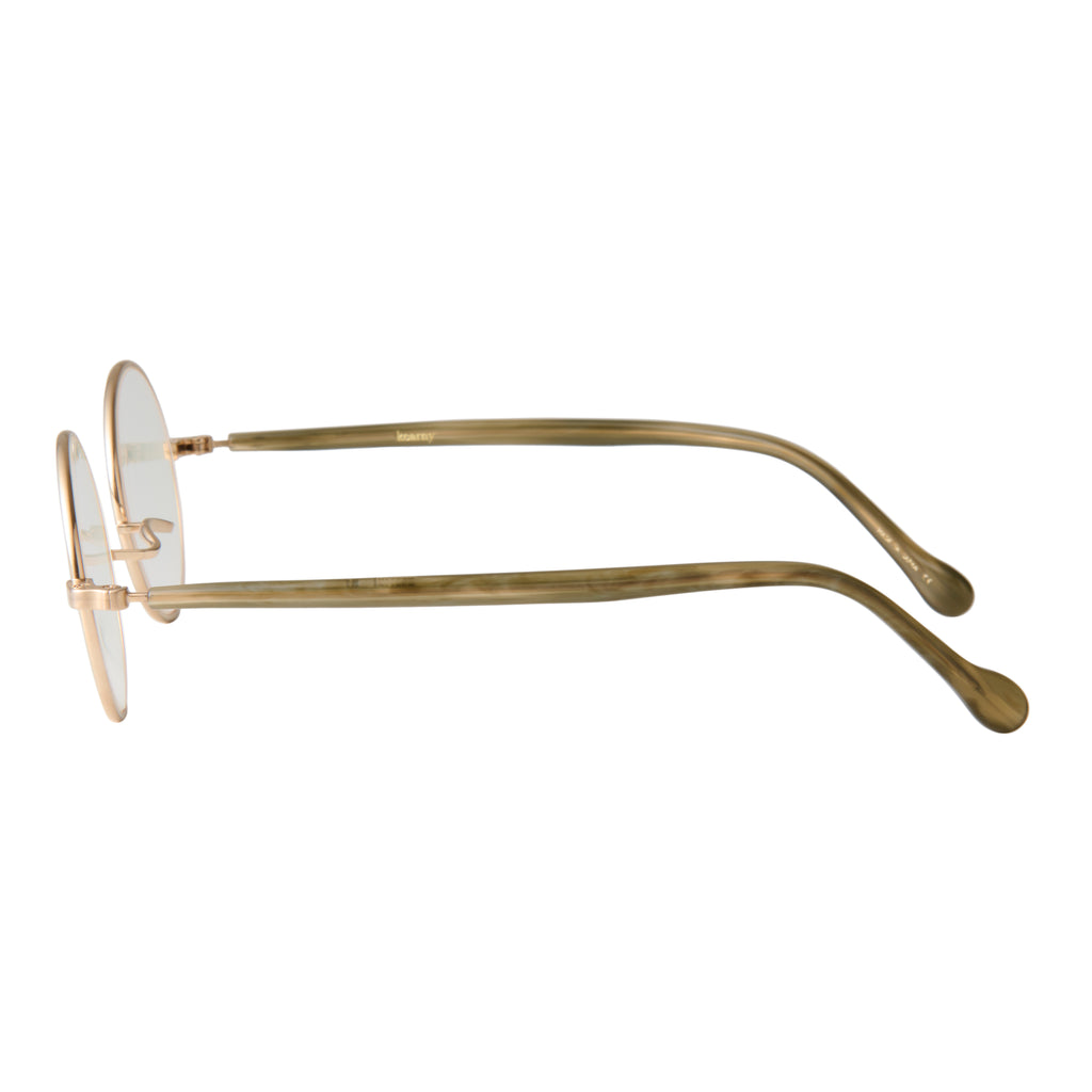 gravel-1　green stone x gold　 clear lens