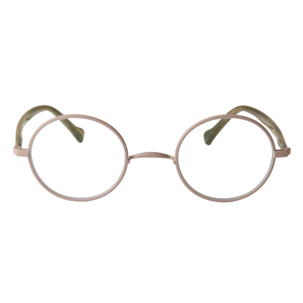 gravel-1　green stone x beige　 clear lens
