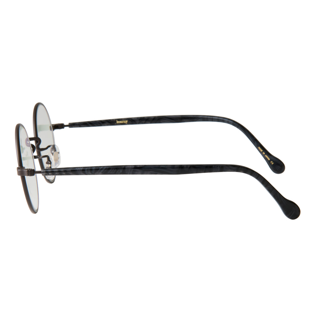 gravel-2　black stone x dark brown　clear lens