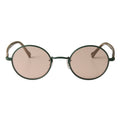 gravel-2　marble stone x dark green　coarse tea lens