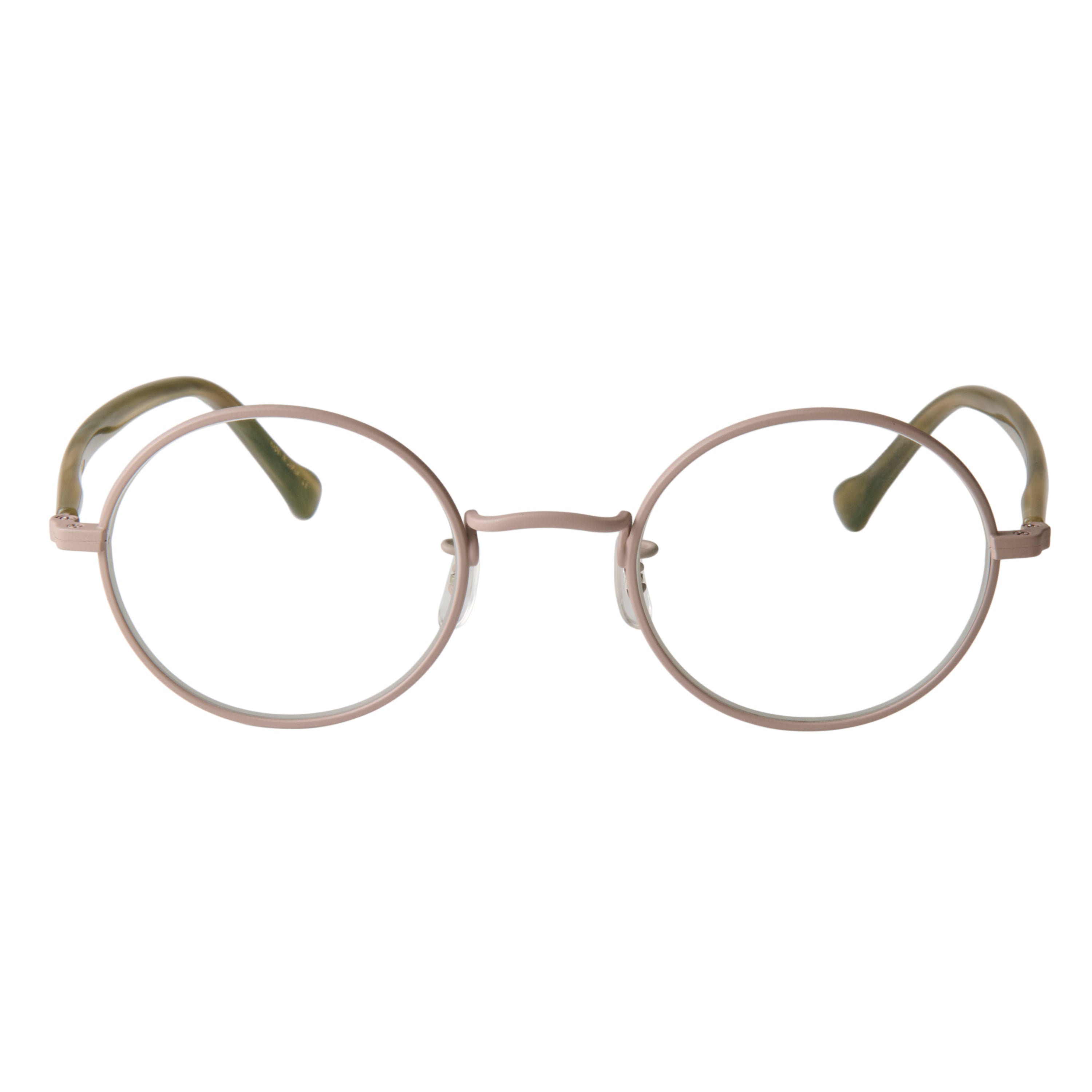 gravel-2　green stone x beige　clear lens