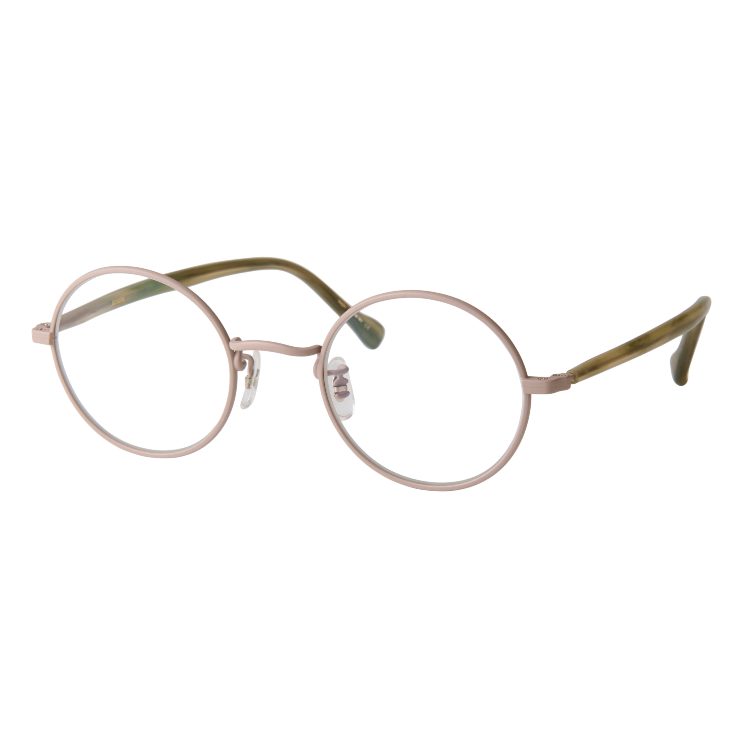 gravel-2　green stone x beige　clear lens