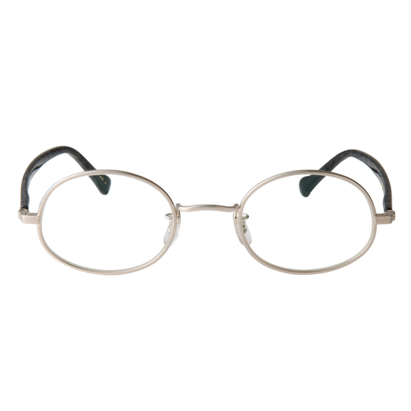 gravel-3　black stone x silver　clear lens