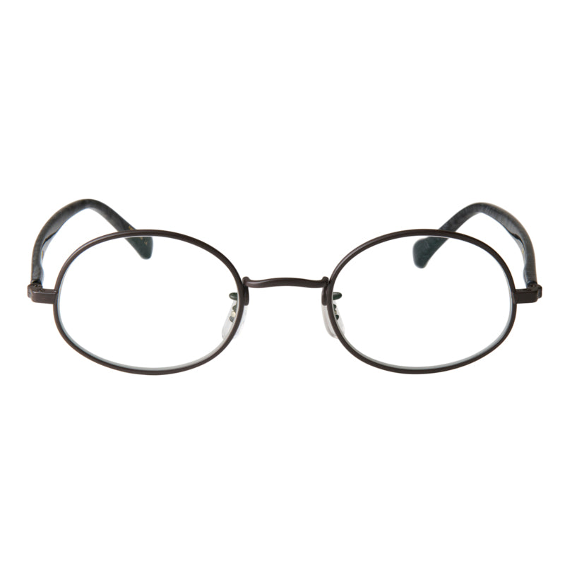 gravel-3　black stone x dark brown　clear lens