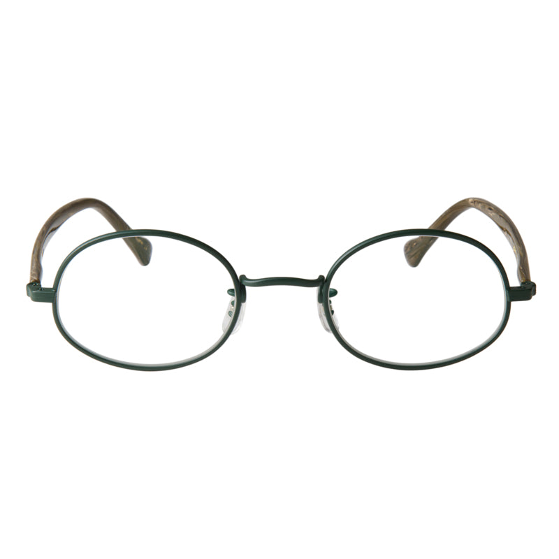 gravel-3　marble stone x dark green　clear lens