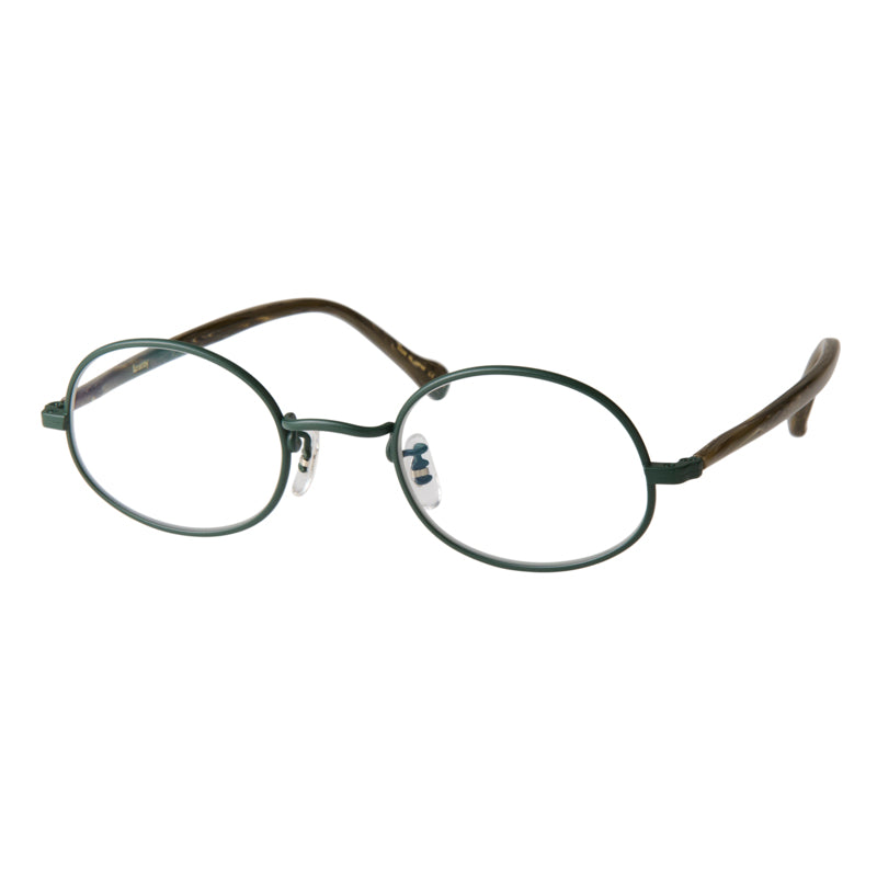 gravel-3　marble stone x dark green　clear lens