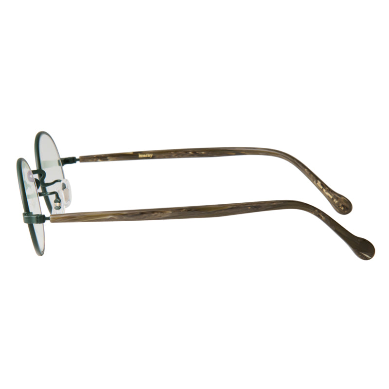 gravel-3　marble stone x dark green　clear lens