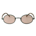 gravel-3　marble stone x dark green　coarse tea lens