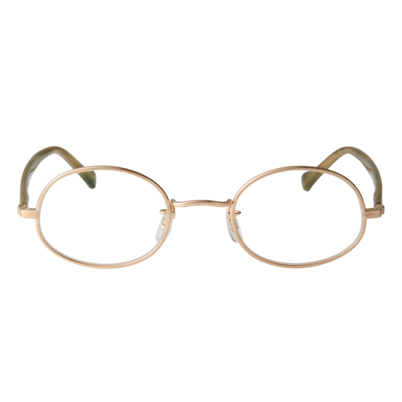 gravel-3　green stone x gold　clear lens