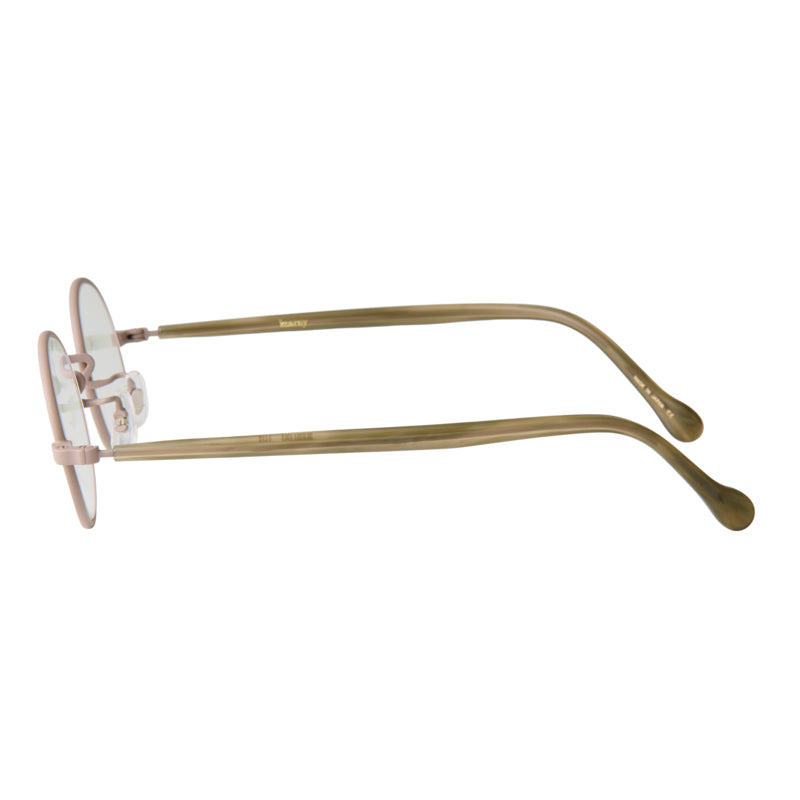 gravel-3　green stone x beige　clear lens