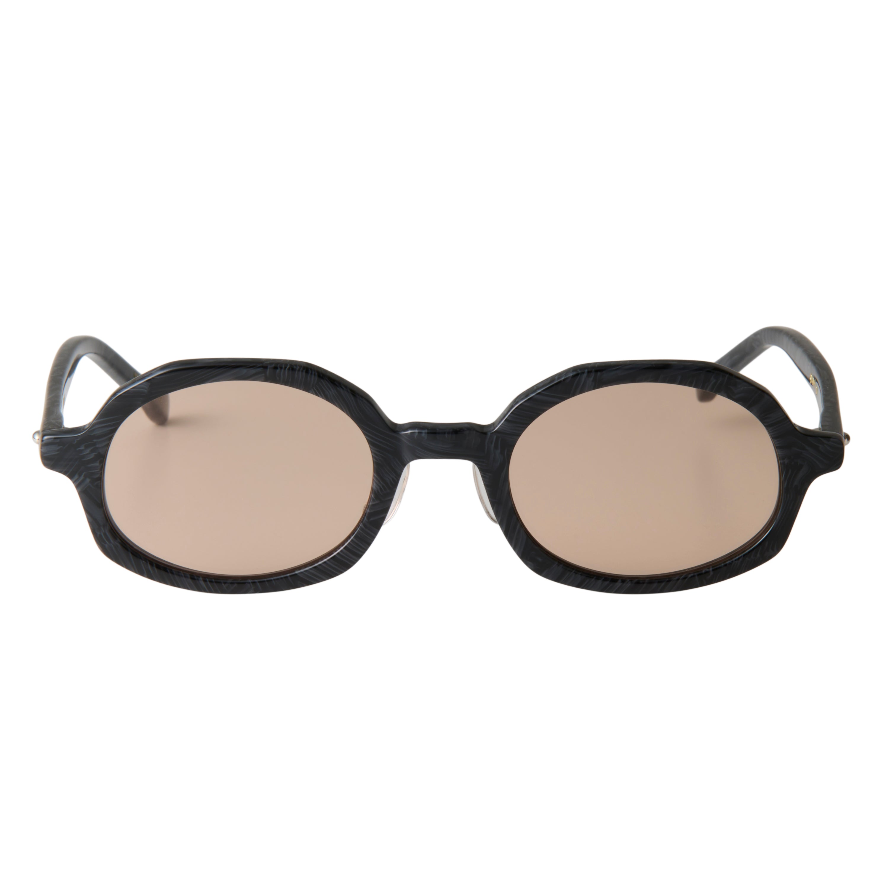 gravel-4　black stone　coarse tea lens