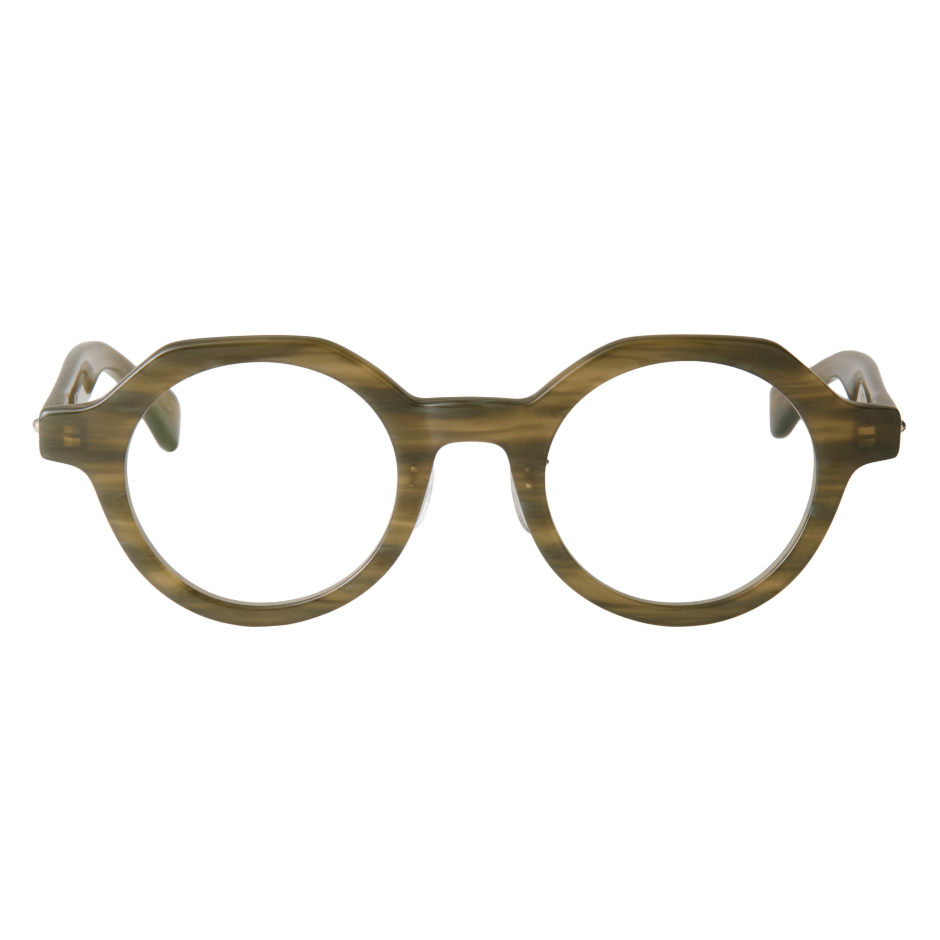 gravel-5　green stone　clear lens