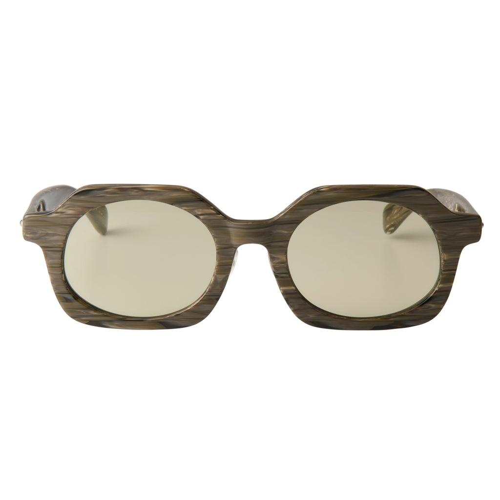 gravel-6　marble stone　green tea lens